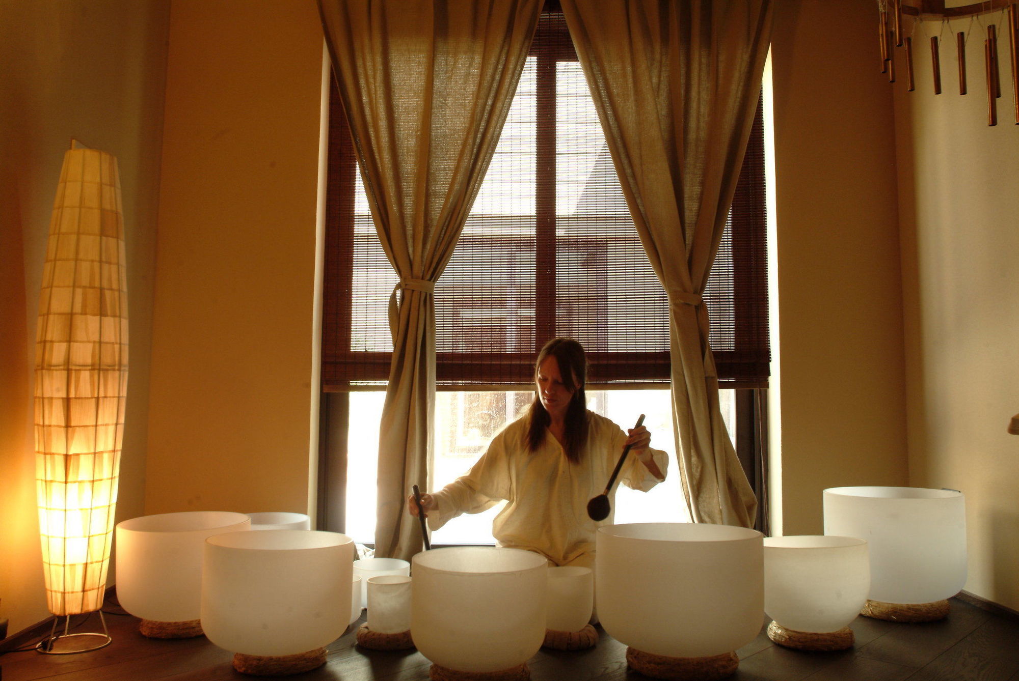 Fonteverde Lifestyle & Thermal Retreat - The Leading Hotels Of The World San Casciano dei Bagni Tiện nghi bức ảnh A sound bath